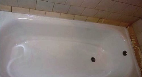 Реставрация ванны жидким акрилом | Телецентр